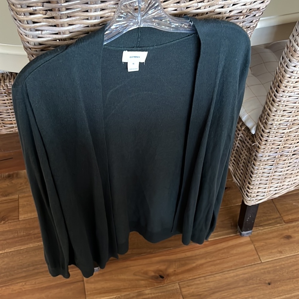 Old Navy NEW cardigan size XL dark green